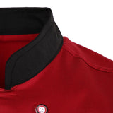 Maxbell Unisex Chef Jacket Mesh Short Sleeves Hotel Kitchen Chefwear Coat M Red - Aladdin Shoppers