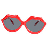 Maxbell 2 Novelty Red Lips Sunglasses Beard Glasses 70s Disco Costume