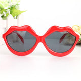 Maxbell 2 Novelty Red Lips Sunglasses Beard Glasses 70s Disco Costume