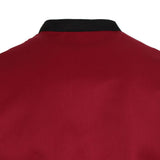 Maxbell Unisex Red Chef Jacket Coat Short Sleeves Shirt Hat Hotel Kitchen Uniform M