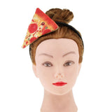 Maxbell 2 Pieces Pizza Headband Women Girls Halloween Fancy Dress Party Hairbands