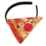 Maxbell 2 Pieces Pizza Headband Women Girls Halloween Fancy Dress Party Hairbands