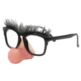 Maxbell Novelty Big Nose Old Man Pig Nose Sunglasses Fancy Dress Party Photo Props