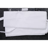 Kitchen Half Length Waist Apron Catering Chef Hotel Waiter Apron White