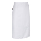 Kitchen Half Length Waist Apron Catering Chef Hotel Waiter Apron White