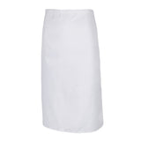 Kitchen Half Length Waist Apron Catering Chef Hotel Waiter Apron White