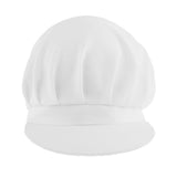 Maxbell 10 Piece Adjustable Elastic Cook Chef Cap Unisex White Dustproof Cooking Hat