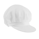 Maxbell 10 Piece Adjustable Elastic Cook Chef Cap Unisex White Dustproof Cooking Hat