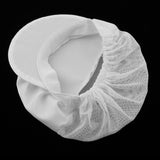 Maxbell 10 Piece Adjustable Elastic Cook Chef Cap Unisex White Dustproof Cooking Hat