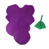 Maxbell Kids One Piece Grape Orange Costume Non-woven Fabric Fruit Party Fancy Dress