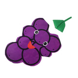 Maxbell Kids One Piece Grape Orange Costume Non-woven Fabric Fruit Party Fancy Dress