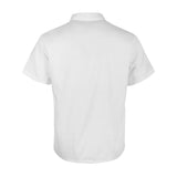 Maxbell 2x Unisex Chef Jackets Coat Short Sleeves Shirt Kitchen Uniforms M White Red