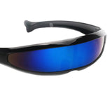 Maxbell 5x Futuristic Soldier Glasses Space Alien Robot Sunglass Cosplay Photo Props