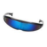 Maxbell 5x Futuristic Soldier Glasses Space Alien Robot Sunglass Cosplay Photo Props
