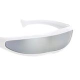 Maxbell 3Pcs Futuristic Space Alien Eyeglasses Funny Cosplay Party Robot Sunglasses