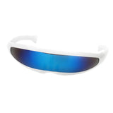 Maxbell 5x Futuristic Soldier Glasses Space Alien Robot Sunglass Cosplay Photo Props