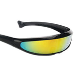 Maxbell 3Pcs Futuristic Space Alien Eyeglasses Funny Cosplay Party Robot Sunglasses