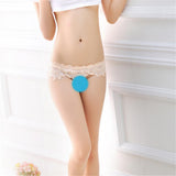 Maxbell Sexy Sheer Mesh Panties Low Rise Briefs Underwear Lingerie Beige - Aladdin Shoppers