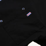 Maxbell 2pcs Womens Mens Chef Jackets Coat Short Sleeves Shirt Kitchen Uniforms