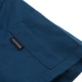 Maxbell Women Men Chef Jackets Coat Short Sleeves Shirt Kitchen Uniforms 3XL Blue