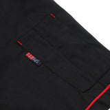 Maxbell Chef Jacket Uniform Short Sleeve Hotel Kitchen Chefwear Cook Coat 2XL Black - Aladdin Shoppers