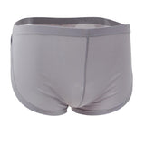 Men's Side Split Solid Briefs Bulge Pouch Boxers Underwear Panties XL Gray