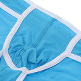 Maxbell Maxbell Sexy Mens Soft Modal Briefs U Shape Bulge Pouch Underwear Underpants L Blue