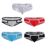 Maxbell Maxbell Sexy Mens Soft Modal Briefs U Shape Bulge Pouch Underwear Underpants L Blue