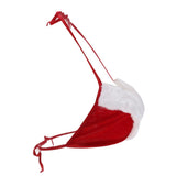 Maxbell 4 Pieces Sexy Womens Christmas Cosplay Costume Outfit Naughty Lingerie Set