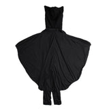 Maxbell Kids Bat Halloween Costume Spandex Hooded Jumpsuit with Wing Girls Boys S