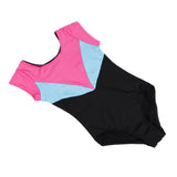 Maxbell Girl's Gymnastics Leotards Sleeved Ballet Dance Athletic Bodysuit 6(5-6Y)