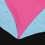 Maxbell Girl's Gymnastics Leotards Sleeved Ballet Dance Athletic Bodysuit 6(5-6Y)