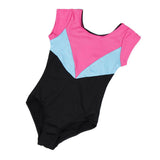 Maxbell Girl's Gymnastics Leotards Sleeved Ballet Dance Athletic Bodysuit 6(5-6Y)