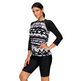 Maxbell Muslim Swimwear Modest Long Sleeve Swimsuit Islamique Burkini Wetsuit XL