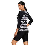 Maxbell Muslim Swimwear Modest Long Sleeve Swimsuit Islamique Burkini Wetsuit XL