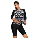 Maxbell Muslim Swimwear Modest Long Sleeve Swimsuit Islamique Burkini Wetsuit XL