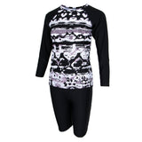Maxbell Muslim Swimwear Modest Long Sleeve Swimsuit Islamique Burkini Wetsuit XL
