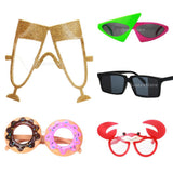 Maxbell 5 Novelty Sunglasses Alien Glasses Hip Hop Costume Party Props