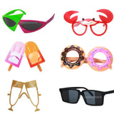 Maxbell 3 Novelty Sunglasses Alien Glasses Hip Hop Costume Party Props