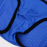 Maxbell Maxbell Sexy Men Stretchy Mesh Panties Low Rise Underwear Sports Underpants M Blue