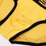 Maxbell Maxbell Sexy Men Stretchy Mesh Panties Low Rise Underwear Sports Underpants L Yellow