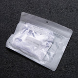 Maxbell Sexy Men's Shiny Imitation Leather Pouch Mini Briefs Underwear XL White
