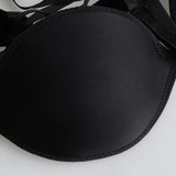 Maxbell Maxbell Sexy Hollow Strappy Cage Bra Body Harness Crop Top Goth Steampunk Costume 2