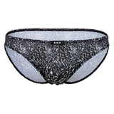 Maxbell Maxbell Men Sexy Underwear Low-rise Leopard Briefs Underpants Bikini Underpants XL