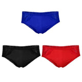 Maxbell Maxbell Men's Sexy Spandex Underwear Boxer Briefs Underpants Free Size Black
