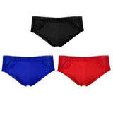 Maxbell Maxbell Men's Sexy Spandex Underwear Boxer Briefs Underpants Free Size Black