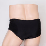 Maxbell Maxbell Men's Sexy Spandex Underwear Boxer Briefs Underpants Free Size Black