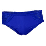 Maxbell Maxbell Men's Sexy Spandex Underwear Boxer Briefs Underpants Free Size Blue