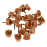 Maxbell High Heel Tips Taps Shoe Repair Replacement Dowels Stiletto Pads 12mm Thin Pin