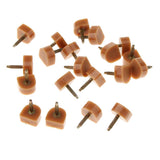Maxbell High Heel Tips Taps Shoe Repair Replacement Dowels Stiletto Pads 12mm Thin Pin